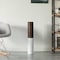 Uniquewise Modern Tall Decorative White and Brown Ripped Cylinder Floor Vase, 25 Inch QI004190.S - alternate 5